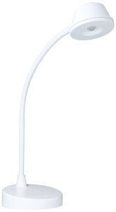 ジェントス LEDデスクライト USB充電式 【明るさ 270ルーメン/実用点灯2.5時間】専用充電池使用 ルミリオン DK-S101WHU ANSI規格準拠 ホワイト