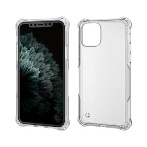�G���R�� iPhone 11 Pro �P�[�X ZEROSHOCK �Ռ��z�� [�������̏Ռ�����{�̂���� (�Ռ��z���t�B�����t)] �n�C�u���b�h�^�C�v �N���A PM-A19BZEROTCR