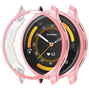 TOORQR For GARMIN Venu 3�Ή� �P�[�X �K�[�~��Venu 3 �g�E�H�b�`�P�[�X ��̌^ �ϏՌ� TPU�f�ޒ����^ ���h�~ �S�ʕی� �w��h�~ ��U�h�~ �����x �����ߗ� venu 3 �p �J�o�[ 45mm�i�s���N�j