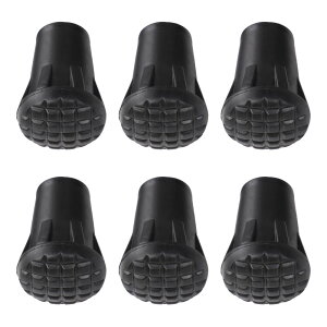 サムコス トレッキングポール ラバーキャップ 登山ストック保護 ウォーキングポール キャップ 滑り止め ラバーキャップ 端末保護キャップ 取り替え用 (G)