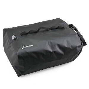 デイトナ(Daytona) バイク キャンプ 防水バッグ 圧縮 コンパクト収納 シートバッグ固定可能 エアバルブ付き ドライバッグ PRO 35L ブラック 49153