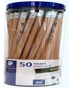 Xebh[(STAEDTLER) M 2B 50{Zbg Exam graphite pencils Zp St
