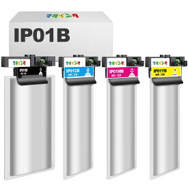 マタインク IP01B 互換インクパック エプソン(Epson)対応 4色セット 対応機種：PX-S884 PX-M884F PX-S885 PX-M885F PX-S884C0 PX-M884FC0 大容量 残量表示 個別包装 増量タイプ