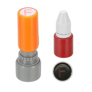 PATIKIL �X�^���v F �A���t�@�x�b�g 10mm �� �p�� ��� �l�[���� �����C���L�X�^���v �ď[�U�\ �͂� �S���� �I�����W�V�F��