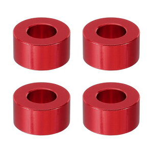PATIKIL M8�A���~�j�E���X�y�[�T�[ 4�Z�b�g ���^���X�y�[�T�[�A���~�j�E��8.2mm ID x 16mm OD x 8mm L �A���~�j�E���X�y�[�T�[�X�N�����[�X�^���h�I�t���E���h 1/3�C���`�܂���M8�X�N�����[�{���g