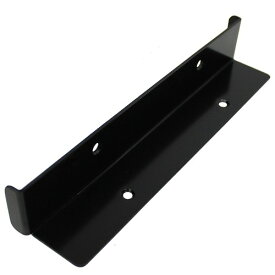 和気産業(Waki Sangyo) Walist ウォリスト 棚受金具 2枚用 壁面 収納 DIY 2個入 黒 178mm WAT-005