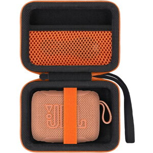 Aenllosi���[�P�[�X �݊��i JBL GO5 GO4 GO3 Bluetooth �|�[�^�u���X�s�[�J�[ �I�����W(�P�[�X�̂�)