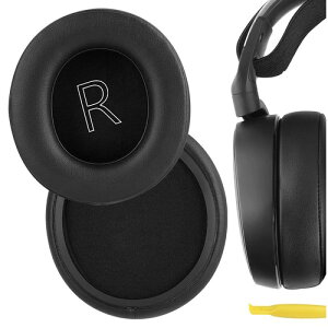 Geekria ���K �p �C���[�p�b�h �X�e�B�[���V���[�Y SteelSeries Arctis 7, Arctis Pro, Arctis 9, 5, 3, 1, Prime �Q�[�~���O�w�b�h�Z�b�g �Ή� �C���[�N�b�V���� (�u���b�N)