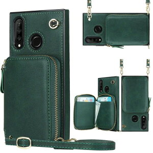 Jaorty �g�уJ�o�[ Huawei P30 Lite/Nova 4E�Ή��P�[�X �蒠�^ �X�}�z�P�[�X �w�ʍ��z�^�J�o�[ �㎿PU ���D���� �X�^���h�@�\�t�� �V�����_�[ �X�g���b�v�t�� RFID�@�\ �t���̐ꑮ�X�g���b�v�����Ȃ�