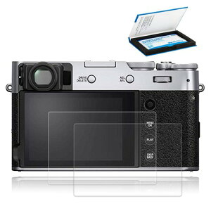 JJC �t���ی�t�B���� 2���Z�b�g �x�m�t�C���� Fujifilm FUJI X-M5 X100VI X100V X-T4 XT4 X-E4 XE4 �Ή� ���^ �����ߗ� ���d�x �����Y�N���X �t��