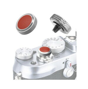 JJC �\�t�g�����[�Y �V���b�^�[�{�^�� �f���b�N�X Fuji Fujifilm �t�W�t�C���� X half GFX100RF X-M5 X-T50 X100VI X-E4 X100V X-T5 X-T4 XT4 Olympus OM-1 SONY �\�j�[ RX10 �O���[/�u���E�� JJC-SRB-GRBR