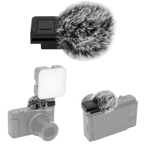 JJC �E�C���h�}�t �\�j�[ ZV-E10 II ZV-1 II ZV-E1 ZV-1F ZV-E10 ZV-1 ZV�V���[�Y�J�����p �R�[���h�V���[�E�B���h�}�t �R�[���h�V���[�}�E���g�A�_�v�^�[ �}�C�N�E�B���h�}�t �z�b�g�V���[�J�o�[ �z�b