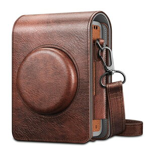 Fintie for FUJIFILM �x�m�t�C���� instax mini EVO �C���X�^���g�J�����p�P�[�X �ی�J�o�[ PU���U�[(�u���E��)