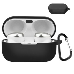 YAODLE Technics EAH-AZ80 �p �P�[�X �J�o�[ �p�i�\�j�b�N(Panasonic) Technics EAH-AZ80�p�ی�P�[�X �����[�d�\ �S�ʕی� �����h�~ �L�Y�h�~ �ϏՌ� �h�o �y�� ���[ �J���r�i�t��(Technics EAH-AZ80,�u���b�N)