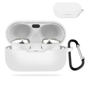 YAODLE Technics EAH-AZ80 �p �P�[�X �J�o�[ �p�i�\�j�b�N(Panasonic) Technics EAH-AZ80�p�ی�P�[�X �����[�d�\ �S�ʕی� �����h�~ �L�Y�h�~ �ϏՌ� �h�o �y�� ���[ �J���r�i�t��(Technics EAH-AZ80,�z���C�g)