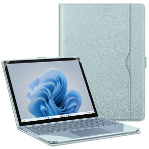Fintie Microsoft Surface Laptop Go 3/2/1 12.4�C���` �p�P�[�X(�A�C�X�u���[)