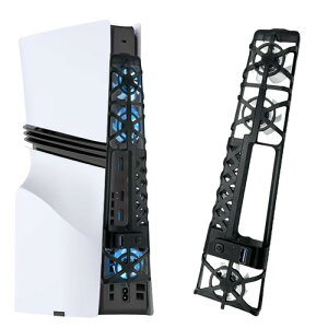 PS5 Pro/PS5 Slim�Ή��V�^ PS5 Pro/PS5 Slim�p ��p�t�@�� PS5 Slim�p ��p PS5�X�����p ��p�t�@�� �������x���o ���������\ RGB���C�g USB 3.0 �ᑛ�� �M�΍� �}����p ���M���P PS5 ���Ӌ@�� �A�N�Z�T��