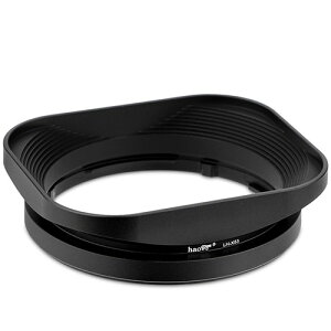 Haoge LH-X53 �o���l�b�g���^���X�N�G�A�����Y�t�[�h�V�F�[�h for �x�m�t�C���� Fujifilm Fuji Fujinon XF 35mm F1.4 R / XF35mmF1.4 R , XF 18mm F2 R / XF18mmF2 R , XF 60mm F2.4 R Macro / XF60mmF2.4 R Macro �����Y