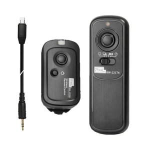 Pixel RW-221/S2 ���C�����X �����R�� �����[�Y �����[�g�R���g���[���[ �����[�g�X�C�b�` Sony �p a1, a9, a9M2, a7, a7M2, a7M3, a7M4, a7R, a7RM5, a7RM3, a7RM4, a7S, a7SM2, a7SM3, a6600, a6100, a6500, a5000, RX100M2, RX10M2, ZV-