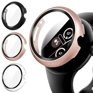 Suoman for Google Pixel Watch 3 41mm/2/1�ی�P�[�X(3����)�n�[�hPC��for Google Pixel Watch 3 41mm/2/1�ی�J�o�[-��+���[�Y�S�[���h+�����F