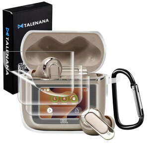 [TALENANA] for JBL TOUR PRO 3�P�[�X �N���A �ی�t�B����*3 �t���P�[�X�J�o�[ ����h�~ �����h�~ �ϏՌ� ���� ���킢�� ������� TPU�f�� �����[�d�\ �J���r�i�t�� ������(�N���A)