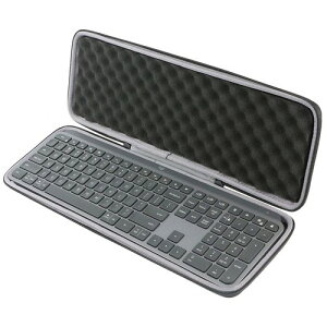 co2CREA �Ή� Logicool ���W�N�[�� MX KEYS KX800/ MX KEYS S KX800s�L�[�{�[�h��p���[�P�[�X �u���b�N