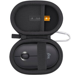 co2CREA �Ή� Logicool ���W�N�[�� PEBBLE MOUSE2 M350sGR/ M350GR�}�E�X���[�P�[�X �u���b�N(�P�[�X�̂�)