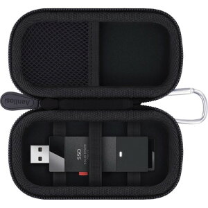 Aenllosi���[�P�[�X �݊��i BUFFALO �o�b�t�@���[ �O�t�� 1TB SSD-PUT1.0U3/PUT250/PUT500U3 �u���b�N