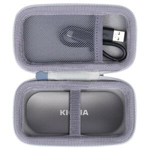 Aenllosi���[�P�[�X �݊��i �L�I�N�V�A KIOXIA EXCERIA PLUS SSD �O�t�� 1TB USB3.2 �O���[(�P�[�X�̂�)