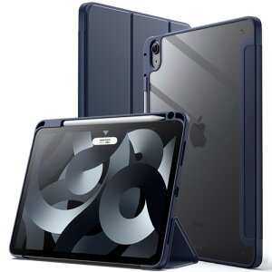 JETech iPad Air 11�C���` M4/M3/M2�EAir 5/4�p �P�[�X�J�o�[ (�f�B�[�v�l�C�r�[)