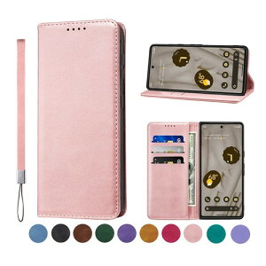 WANDI�K�pGoogle Pixel 8A �P�[�X �蒠�^ ����PU���U�[ Pixel 8A �P�[�X Google Pixel 8A �J�o�[ ���s�N�Z��8A �P�[�X �蒠�^ �ϏՌ� �����}�O�l�b�g�J�� �x���g�Ȃ� �X�}�z�P�[�X ������� �J�[�h�|�P�b