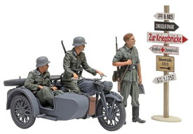 タミヤ(TAMIYA) 1/35 ミリタリーミニチュアシリーズ No.384 ドイツ 軍用サイドカー KS600 プラモデル 35384
