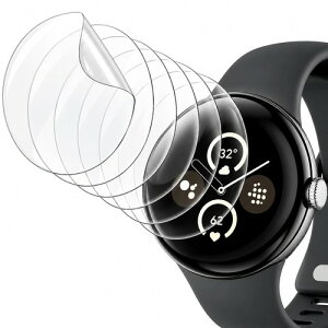Google Pixel Watch 5/4/3 45mm�p �t���ی�t�B���� 6���Z�b�g TPU