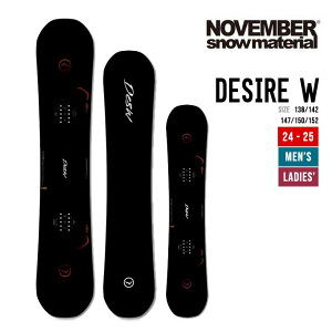 NOVEMBER �m�x���o�[ 24-25 DESIRE W �X�m�[�{�[�h �f�U�C�A �_�u�� �_�u���L�����o�[ �O���g��