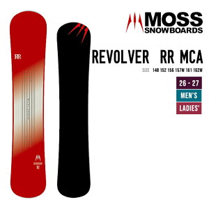 MOSS SNOWBOARD ���X 26-27 REVOLVER RR MCA �X�m�[�{�[�h2026 2027