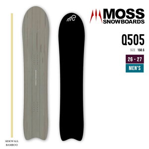 MOSS SNOWBOARD ���X 26-27 Q 505 �L���[ �X�m�[�{�[�h �����Y �p�E�_�[ �t���[���C�h2026 2027
