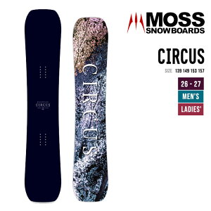 MOSS SNOWBOARD ���X 26-27 CIRCUS �T�[�J�X �X�m�[�{�[�h �O���g�� �L�����o�[2026 2027