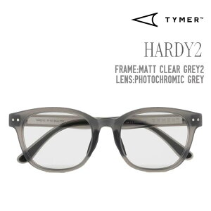 TYMER �^�C�}�[ HARDY2 �T���O���X Matt Clear Grey2 Photochromic Grey TY107-MG2-PGY