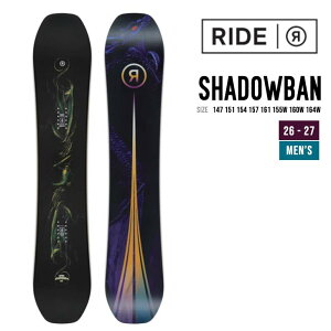 RIDE ���C�h 26-27 SHADOWBAN �V���h�[�o�� �X�m�[�{�[�h