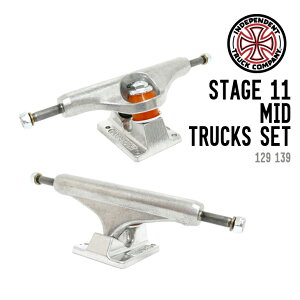 INDEPENDENT �C���f�B�y���f���g STAGE 11 MID TRUCKS SET �X�e�[�W 11 �~�b�h �g���b�N �Z�b�g �X�P�[�g�{�[�h �C���f�B�[ 129 139