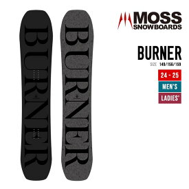 MOSS モス 24-25 BURNER バーナー 早期予約 2024-2025 スノーボード フリーライディング ユニセックス