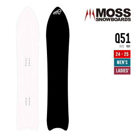 MOSS モス 24-25 Q51 キュウ ゴーイチ 早期予約 2024-2025 スノーボード フリーライディング ユニセックス