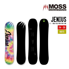 MOSS モス 24-25 JENIUS ジーニアス 早期予約 2024-2025 スノーボード キッズ 子供用