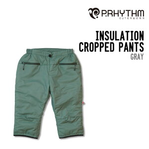 P.RHYTHM vY INSULATION CROPPED PANTS CT[V Nbvh pc  Xm[{[h XL[ ~bhC[ CT[V
