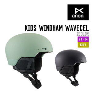 ANON �A�m�� 23-24 KIDS WINDHAM WAVECEL �L�b�Y �E�B���_�� �E�F�[�u�Z�� 2023-2024 �������� �w�����b�g �X�m�[�{�[�h �X�L�[