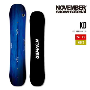 NOVEMBER mxo[ 24-25 KD P[fB[ 2024-2025 Xm[{[h t[X^C LbY