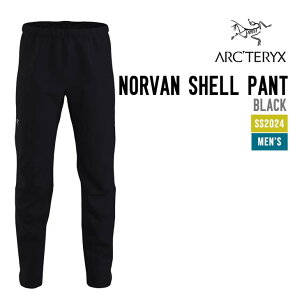 ARC'TERYX �A�[�N�e���N�X NORVAN SHELL PANT M �m�[�o�� �V�F�� �p���c �����Y SS2024 �A�E�^�[ GORE-TEX �S�A�e�b�N�X �����Y