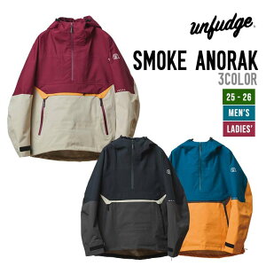 UNFUDGE At@bW 25-26 SMOKE ANORAK X[N AmbN \ 2025-2026 Xm[{[h Xm[EFA jZbNX