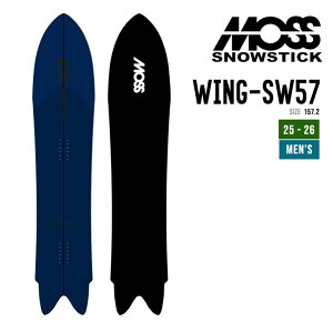 MOSS SNOWSTICK X Xm[XeBbN 25-26 WING-SW 57 EBO X[ \ 2025-2026 Xm[{[h Xm[T[t Y