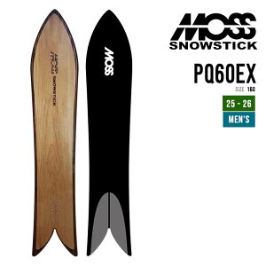 MOSS SNOWSTICK X Xm[XeBbN 25-26 PQ 60 EX s[L[ C[GbNX \ 2025-2026 Xm[{[h Xm[T[t Y
